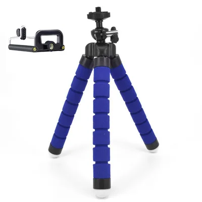 

Octopus Tripod for iPhone/samsung/Huaweis Mobile Phone Smartphone holder for Camera Accessory, Black red blue