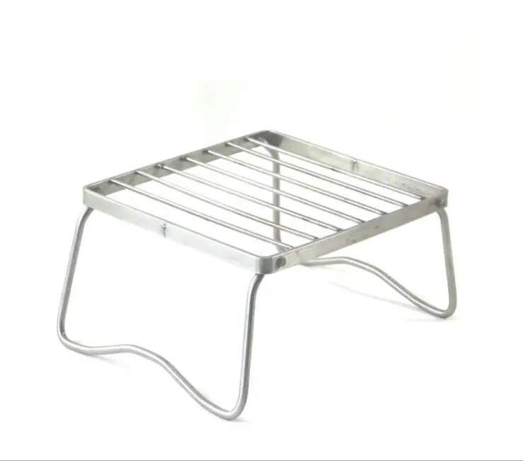 

Z245 BBQ Grill Portable Stainless Steel Folding Barbecue Grill Park Camping Mini Pocket BBQ Tools