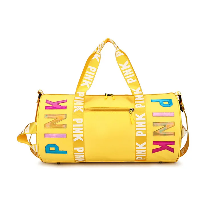 

GS068 New Fashion Travel Sports Bag Printing Portable Single Shoulder Gym Bag Custom Logo Large Capacity Duffle Travel Bags