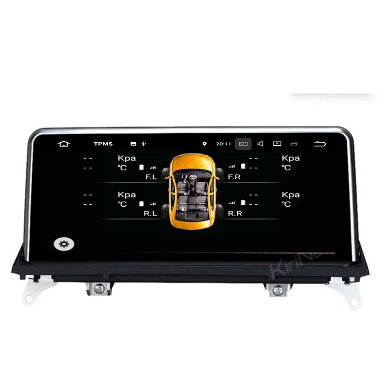 

KiriNavi Wide Screen 10.25'' Android 7.1 touch screen dvd for bmw X5 E70 2007 - 2013 car multimedia player with gps 5G WIFI