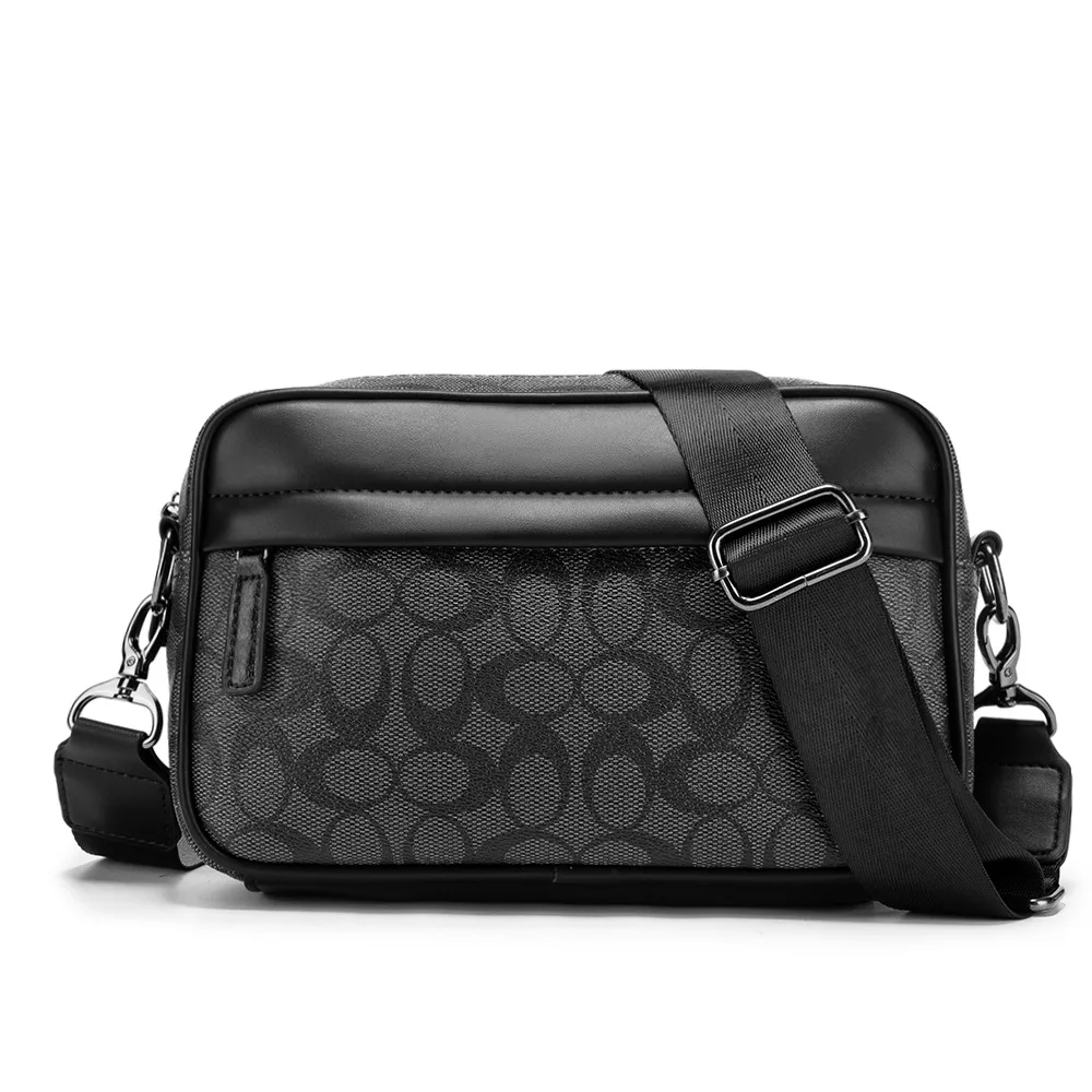 

2020 spring Europe and America new plaid postman messenger bags crossbody multifunctional small chest bag