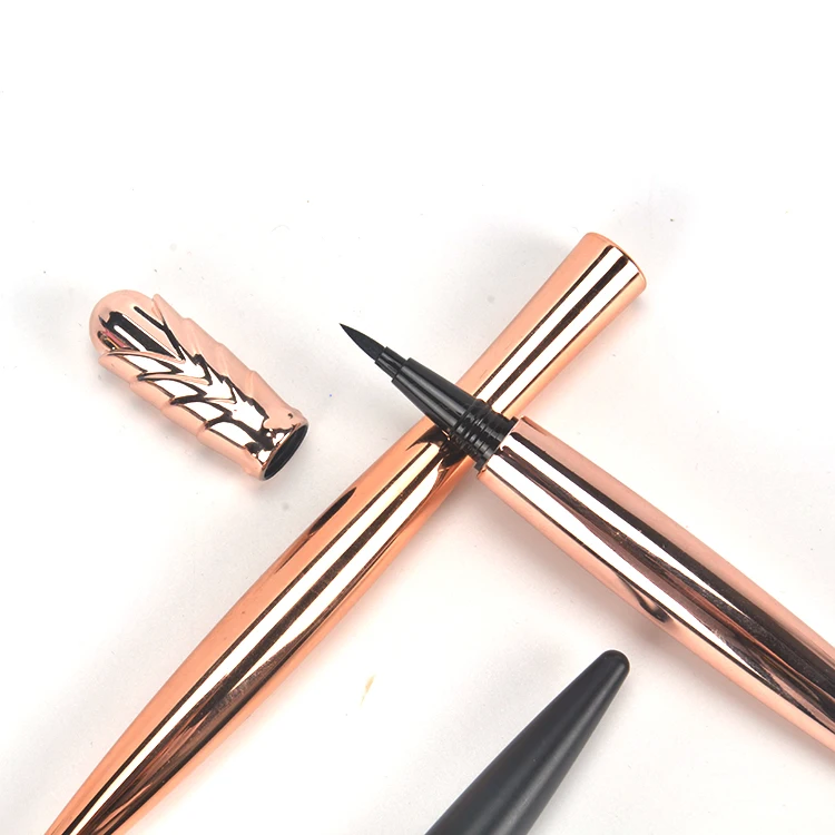 

private label Factory Direct Sale custom logo colored eyeliner glue liner pen clear eyelash adhesive, Black .clear .other color