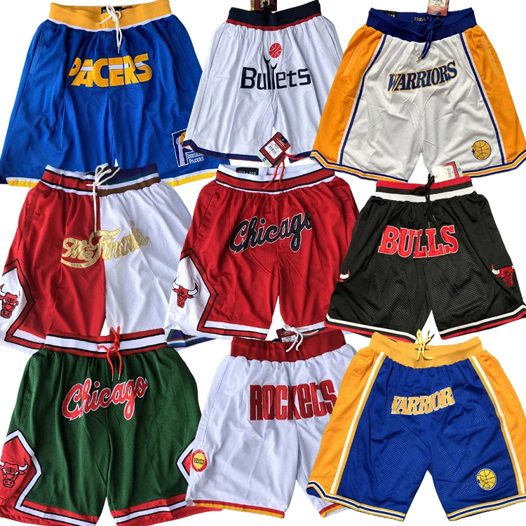 

Wholesale High Quality Just Don Breathable Quick Dry Embroidered Basketball Shorts Justdon 2021 Men Mesh Sport Pants