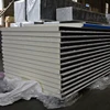 Polyurethane filling sandwich panel perforated acoustic board not cam lock panels