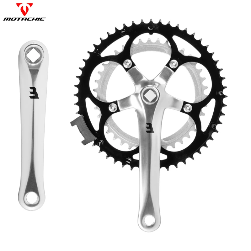 

MOTACHIE BICYCLE CRANK & CHAINWHEEL ROAD BIKE 8/9/10 SPEED ALUMINUM ALLOY CRANKSET 52-29T FOLDING BIKE CRANK Other Bicycle Parts