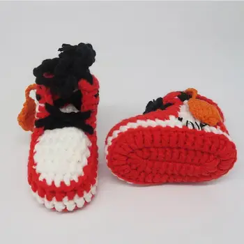 red infant shoes