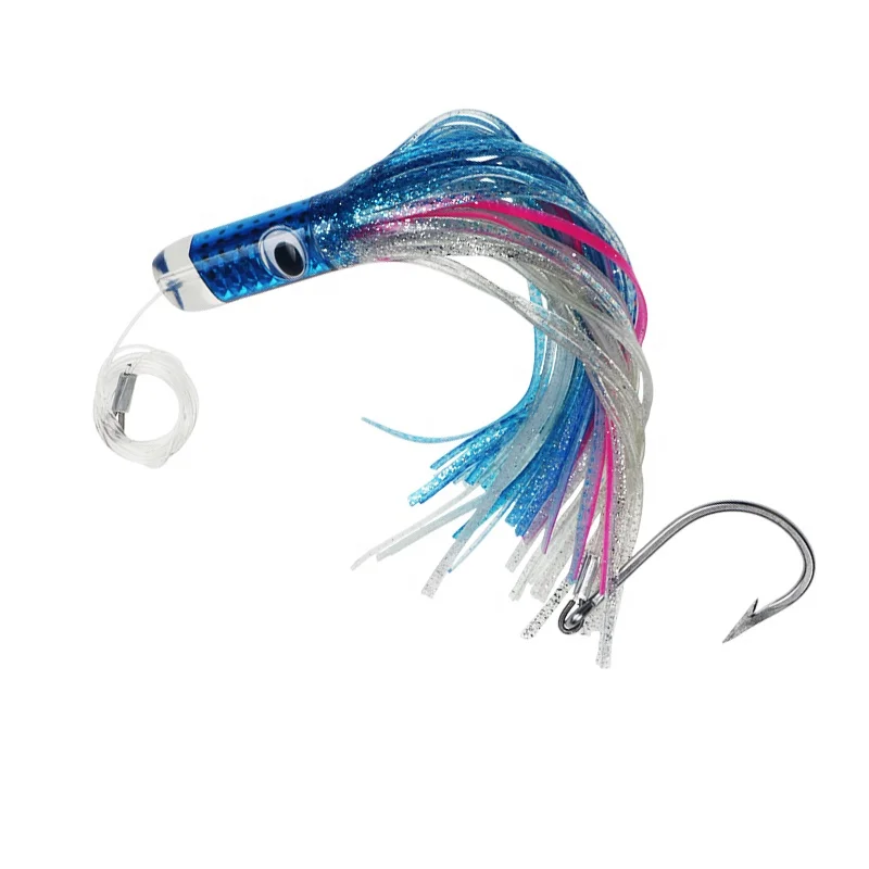 

30cm167g resin octopus head high gloss fisheye soft bait soft lures swimm fishing lure casting fishing night lure