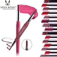 

Wholesale Cosmetics Makeup Lipstick Lipliner Pencil Matte Long Lasting Waterproof Lip Tint Batom Labiales Private Label