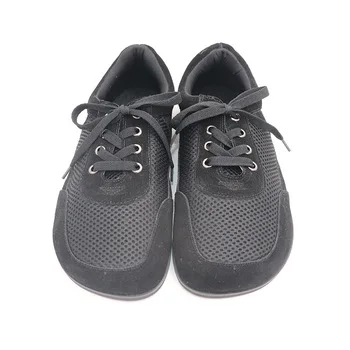 

TipsieToes Daily Life Black genunine leather Casual Slip-on Fashion Women bare foot Flat sneakers Women's Shoes