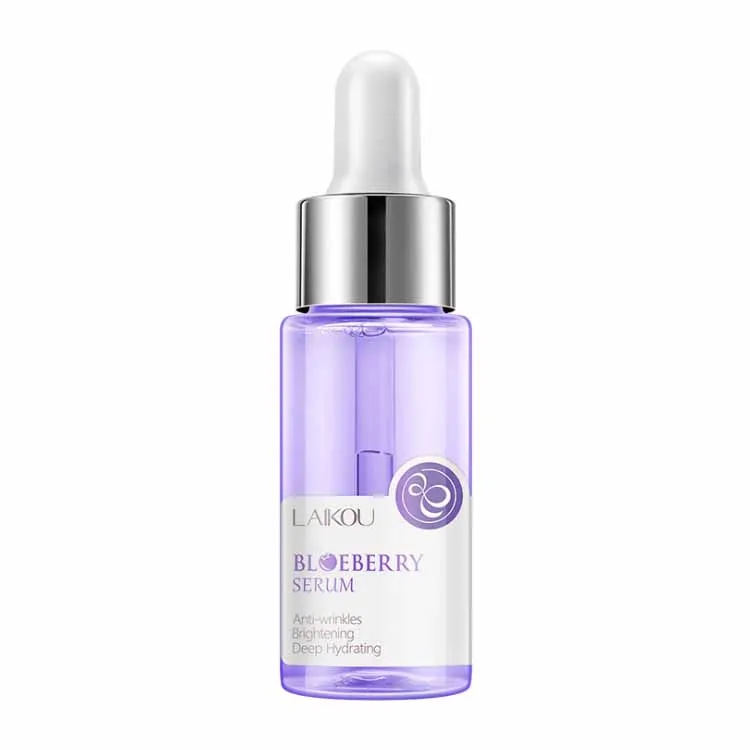 

Effect Plant Extract Anti Wrinkle Facial Serum Sodium Hyaluronate Serum 15ML Blueberry serum For Face Skin Care