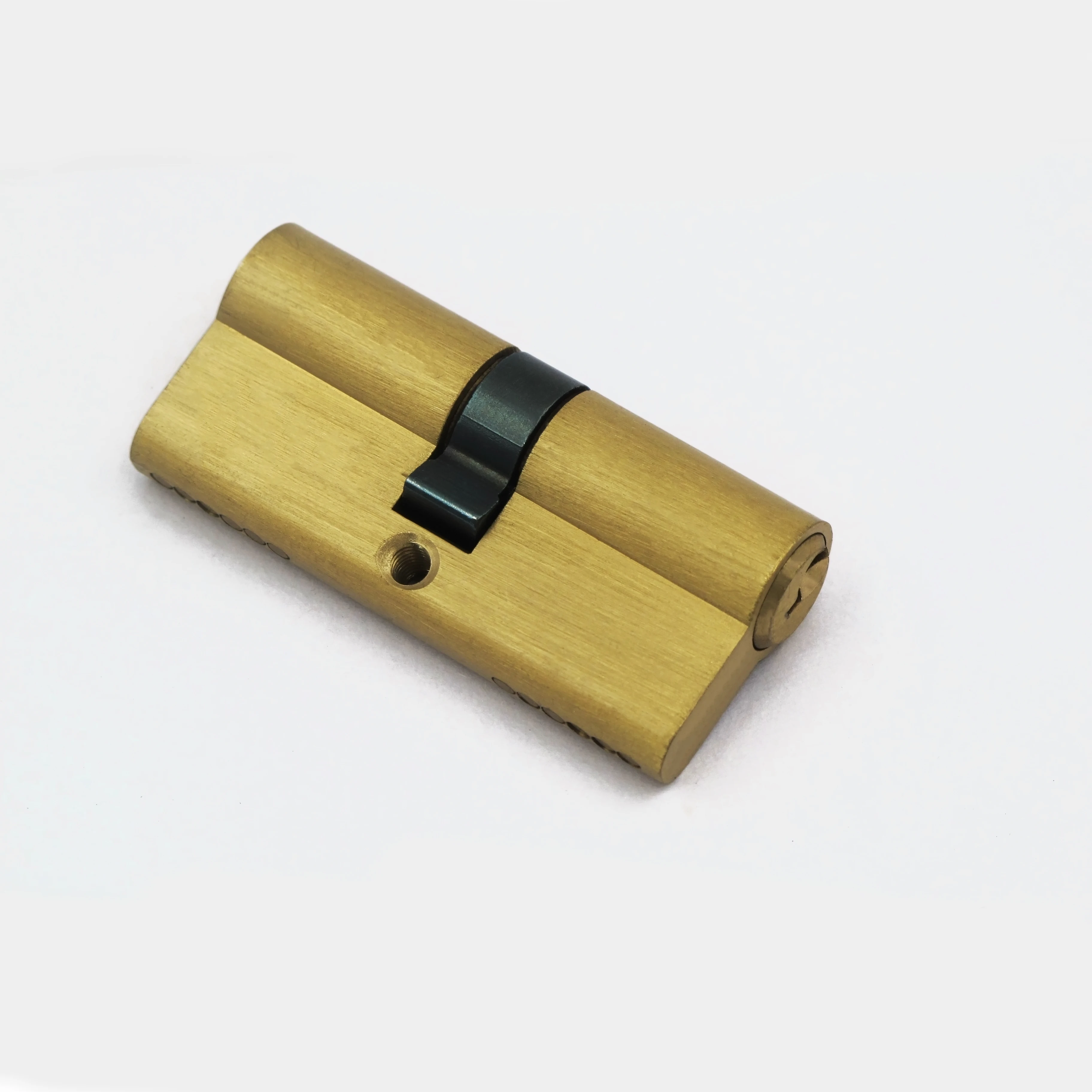 新设计硬件锁门半圆柱锁,金色五金 abus 插锁 70毫米缸