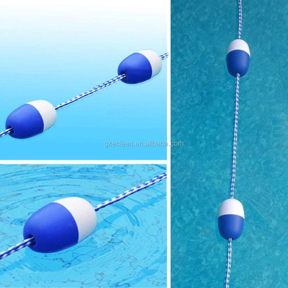 7cm Swimming Pool Safety Divider Rope Float Line With 2 Preassembles
