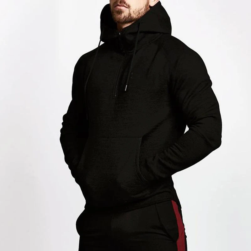 

2020 Autumn Men Sports Fitness Gym Hoodies Custom Hoodie Sweatshirt Casual Sportswear