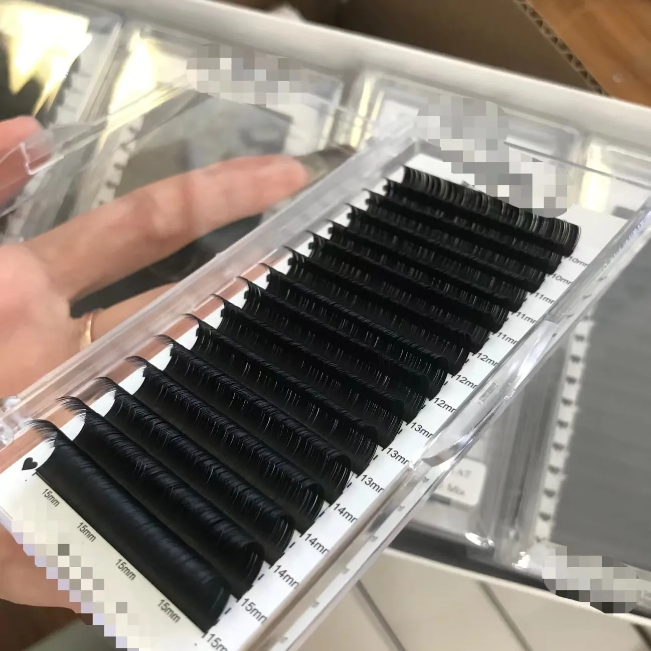 Abonnie Matte Dark Volume Eyelash Extensions