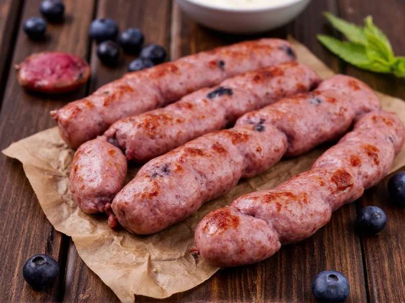 Blueberry Sausage: Sweet-Savory Culinary Creation Explained