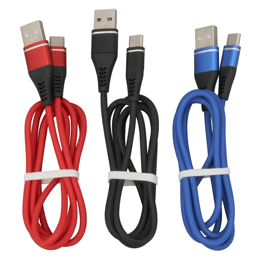 2M USB Type C Fast Charging Cable USB-C Charger Data Wire Cord For Samsung S10 Plus Huawei P20 P30 Pro LG G50 Type-C Charger - ANKUX.COM