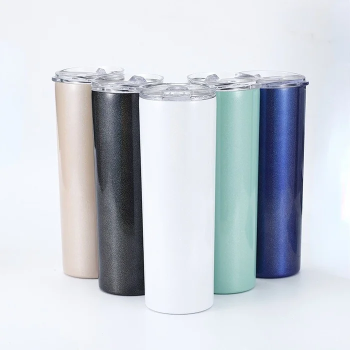 

304 Stainless Steel Double Wall Slim and Portable Insulated Vacuum Tumbler Mug Cup