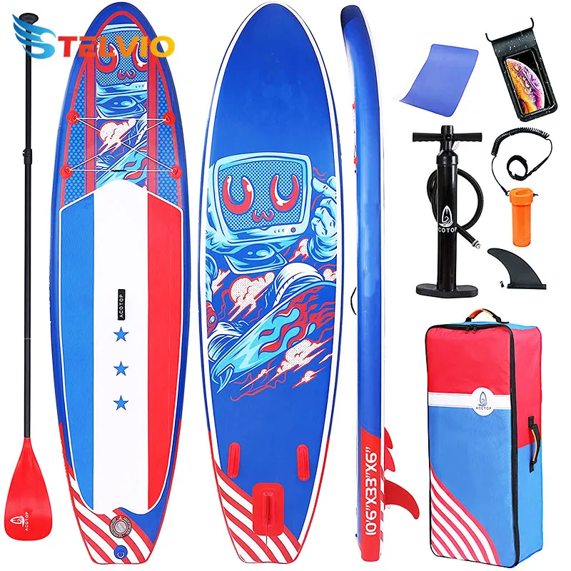 

Huge pretty inflatable stand up paddle sup board for water sports, As the picture or customize