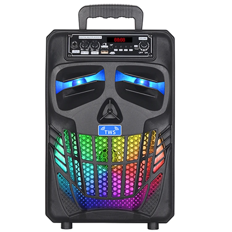 

HT-S08 High quality music player outdoor portable party speaker with rechargeable battery long paying time