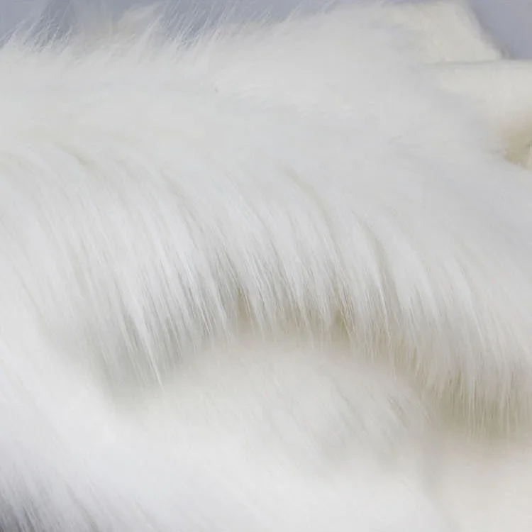 
Customized Wholesale Long Hair Faux Fur Fabric Artificial Fur 