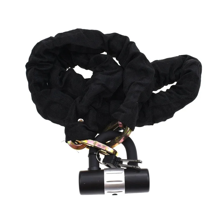

Anti-Theft Security Alloy Steel Motorcycle Bike padlock with chain
