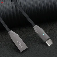 

Yesido Auto Disconnect Charging Mobile Phone Data Cable Line 1.2M Zinc Alloy Usb Cable