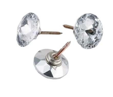 

decorative crystal button&Luxury upholstery crystal button for sofa decorative, White and other