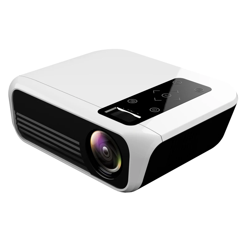 

High Quality full HD 1920*1080P 5000 Lumens T8 Digital beamer led mini portable WIFI projector for Home Theater Smart Phones