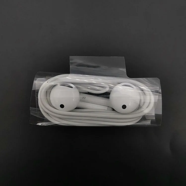 

for Gionee earphones 3.5mm copper ring extra bass stereo sound headphones With mic and volume control in ear Hearing aid, White