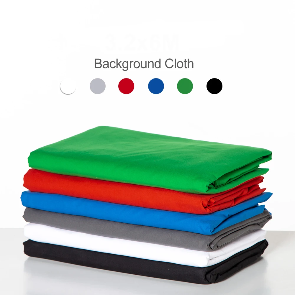 

Black White Green Blue Red Color Cotton Textile Muslin Photo Backgrounds Studio Photography Screen Chromakey Backdrop Cloth