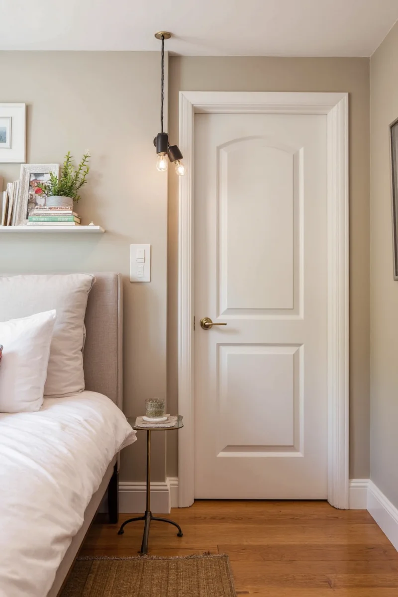 Storage bed with built-in drawers