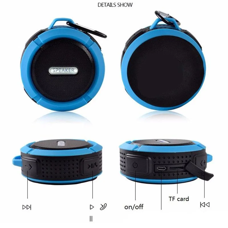 China Factory Direct Sale Portable Wireless Mini C6 Waterproof Bluetooth Speaker wireless speakers radio small speakers - ANKUX.COM