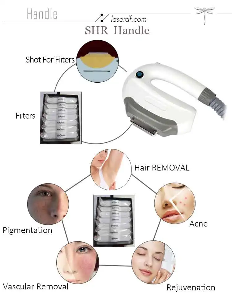 Dfbeauty Multifunction Shr+elight+ipl Korea Opt Ipl Super Hair Removal Machine Made In China
