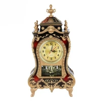 

Vintage Alarm Clock Classical Royalty Sitting Room TV Cabinet Desk Imperial Furnishing Creative Sit Pendulum Clock