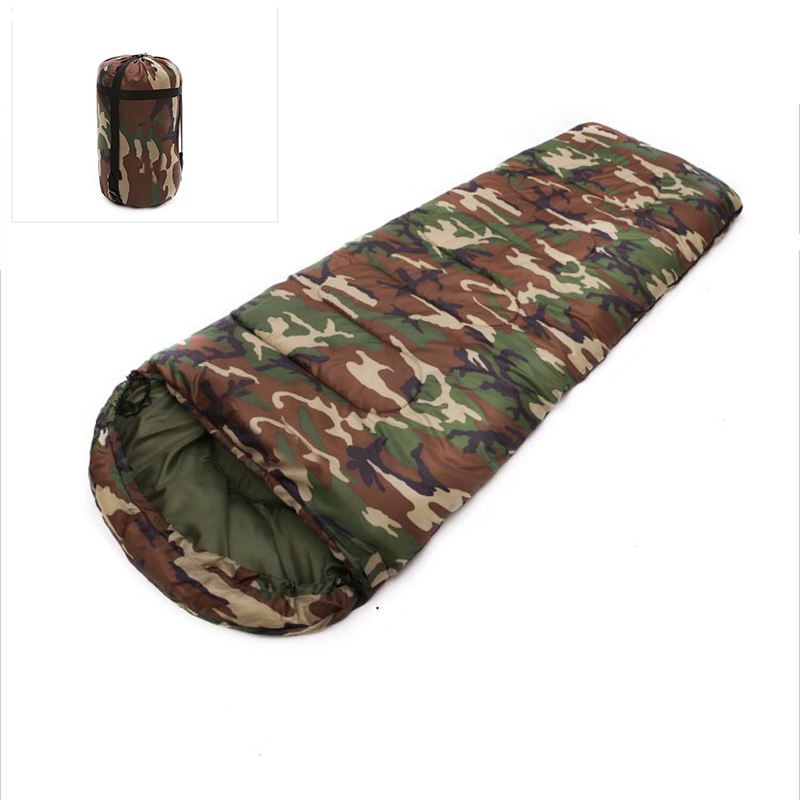 

Outdoor waterproof portable camo military envelope sleeping bag for hunting camping, Customized color