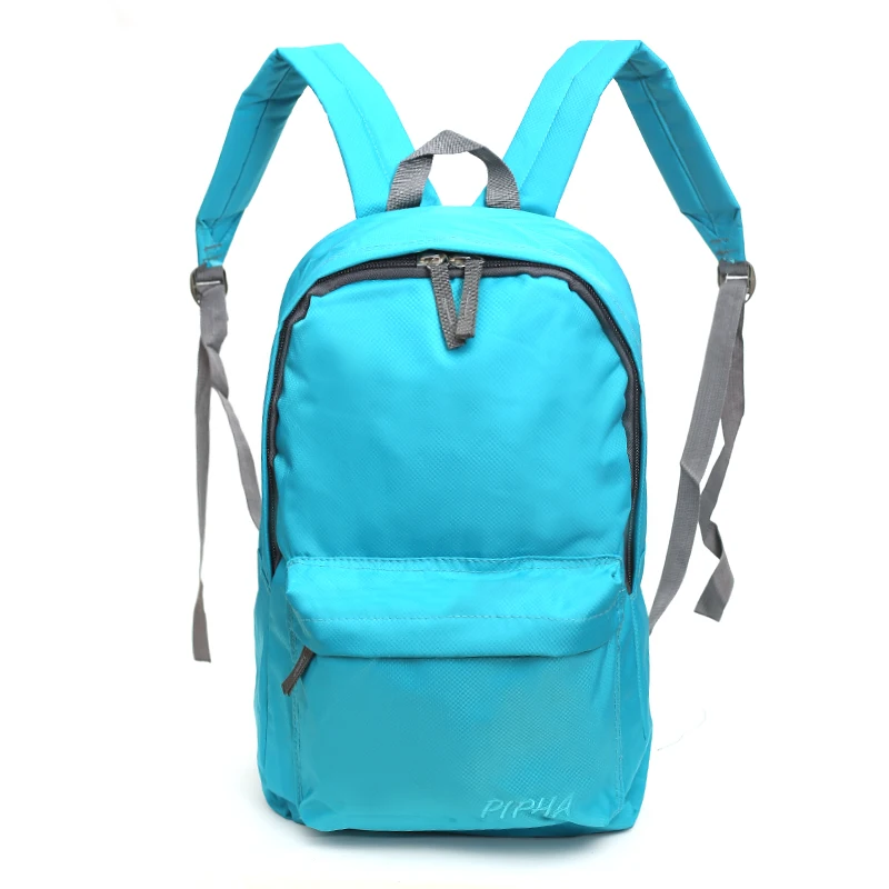 

RTS Young Black Polyester Travel Unisex Backpack Outdoor Sports Casual Bag