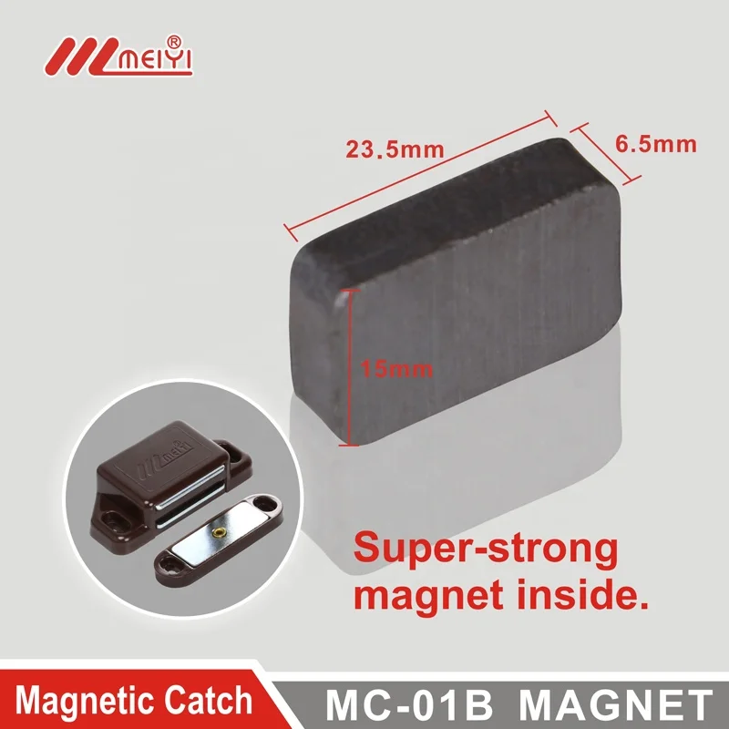 
Meiyi plastic magnetic door catch cabinet cupboard catches magnet 