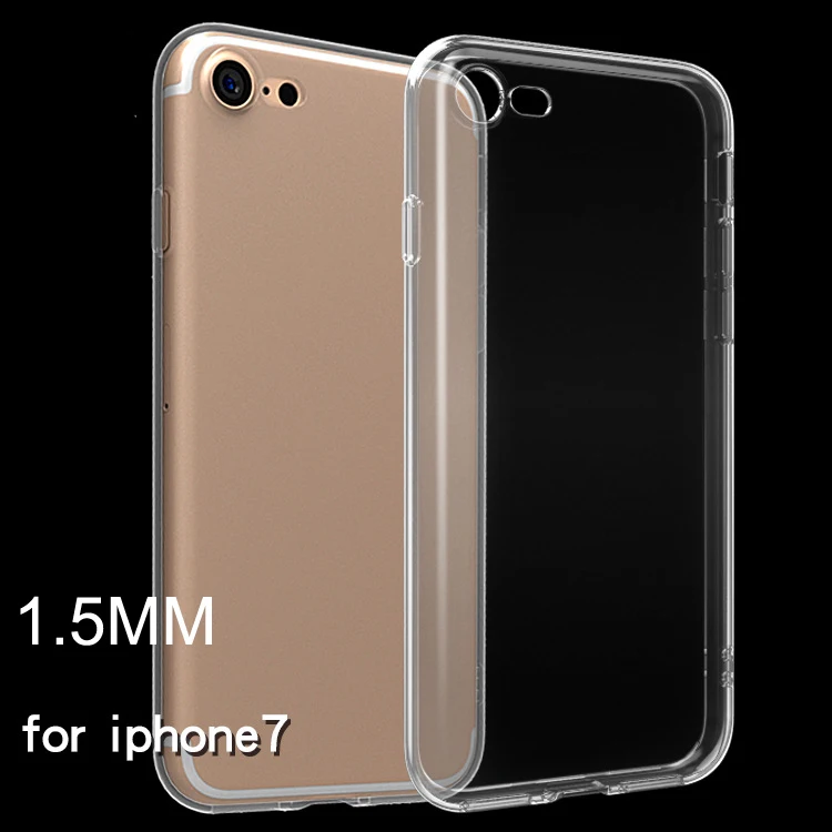 

Luxury fashion smart phone accessories high clear 1.5mm thickness TPU transparent shockproof back cover case for xiaomi 9t pro