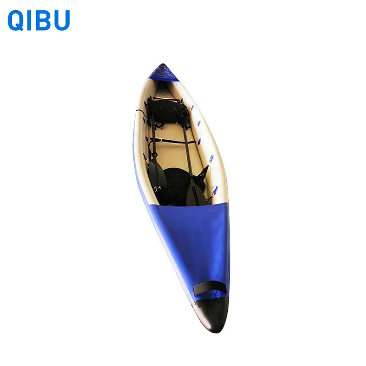 

Qibu PHT-08 2021 Inflatable Drop Stitch Kayak 480cm Tandem for Fishing or Touring Tandem Kayak Rowing Boat PVC & Drop Stitch 1-2, Red, green, yellow, blue ,customize