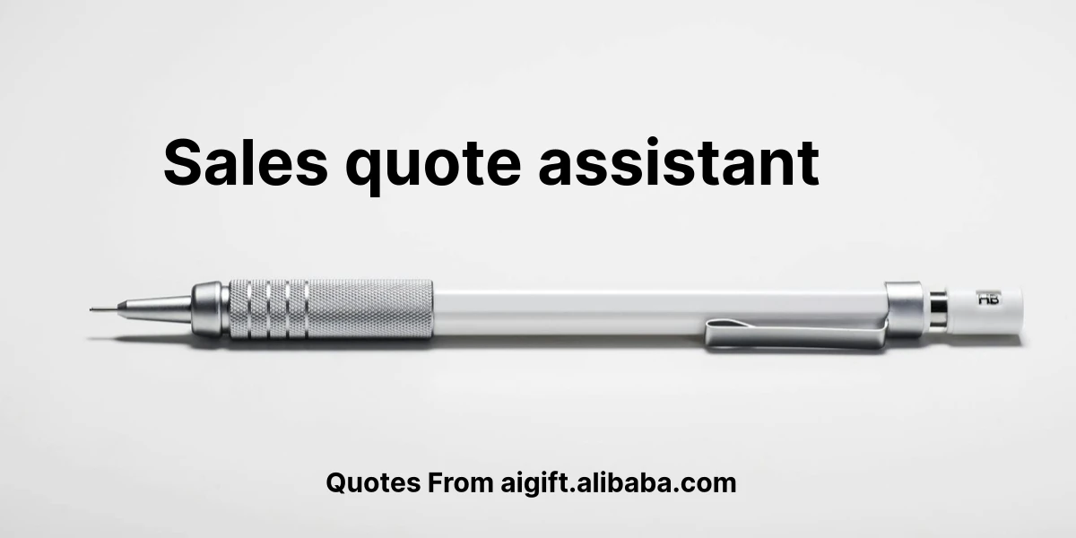 sales quote assistant