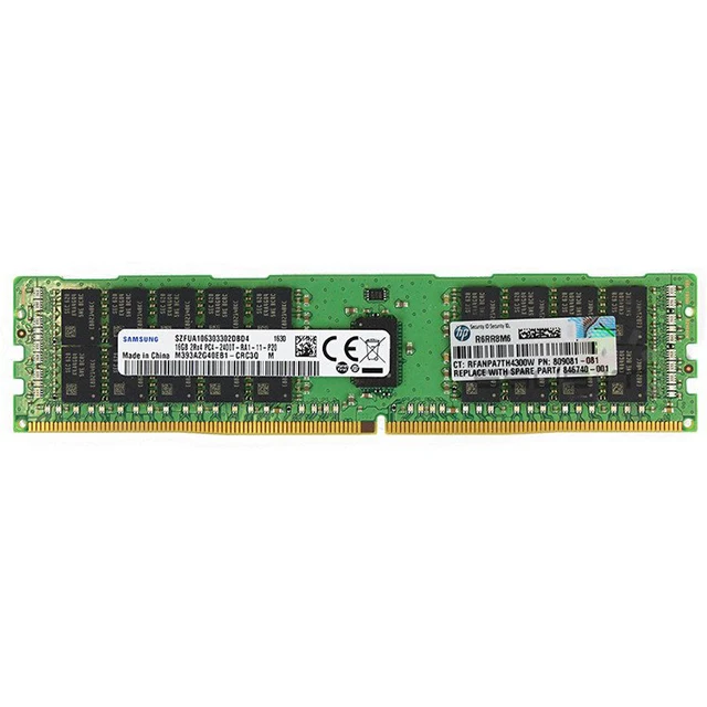 

Original Dell 16gb 2400mhz Ddr4 Ecc Dimm Dell Memory Ram for Server