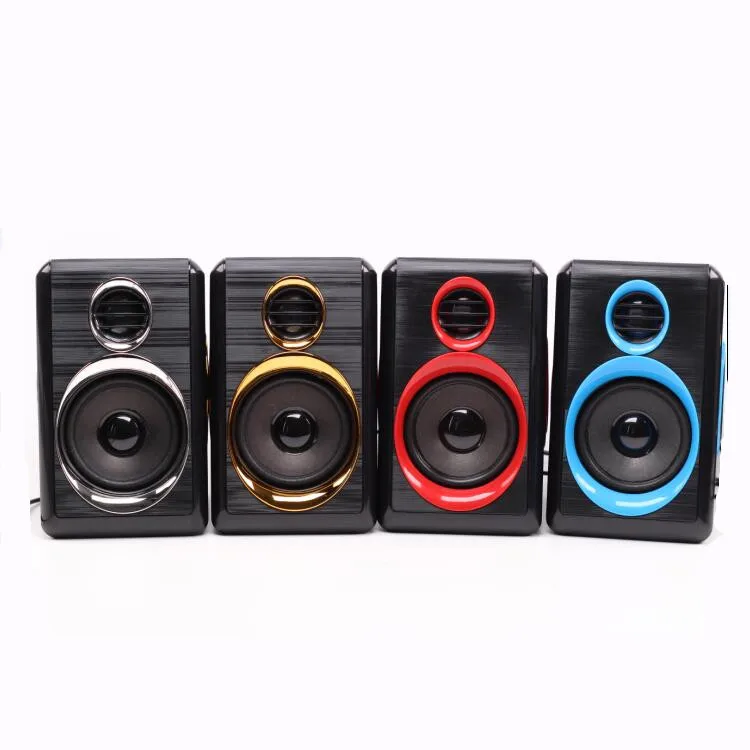 Wholesale PC Wired USB 2.0 & 3.5mm Interface Home Theatre Speaker System for amazon supplier - ANKUX.COM