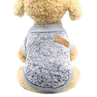 

Wholesale Pet Clothes Custom Dog Sweater Fashion Knitted Dog Sweater Clothes Pet