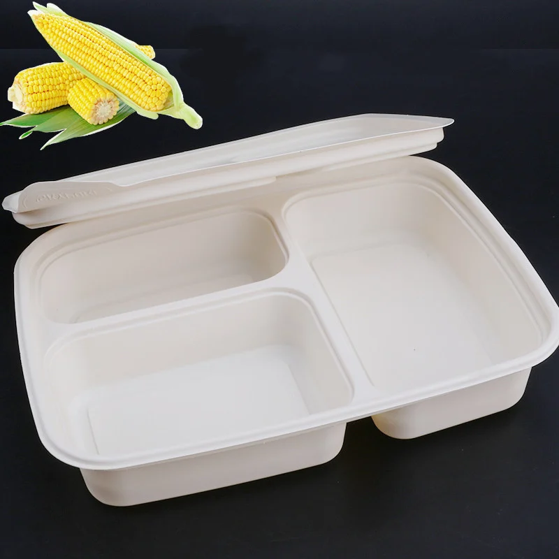 

Disposable Bento Lunch Boxes Eco Friendly Food Containers With Lids Whole Sale Reusable Friend Box Set, White/black/yellow/green