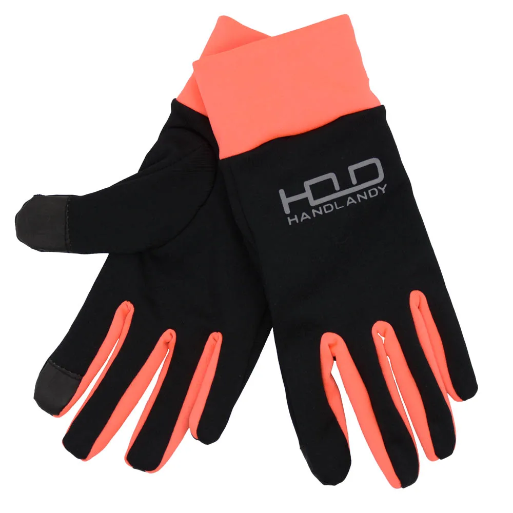 

HANDLANDY cycling touch screen running gloves for sun protection HDD219, Black pink