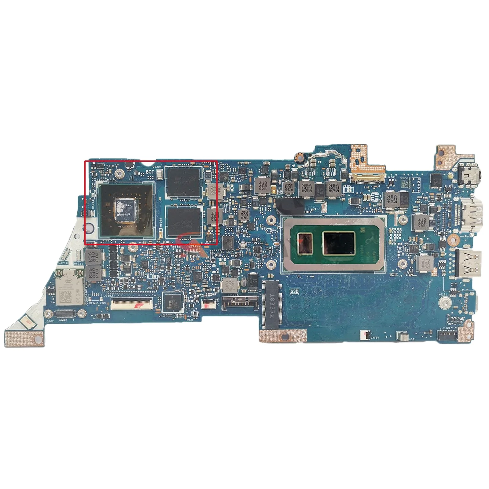 

UX333FN Mainboard For ASUS UX333FA BX333FA BX333FN RX333FA RX333FN Laptop Motherboard I5 I7 8th Gen MX150/MX250/UMA