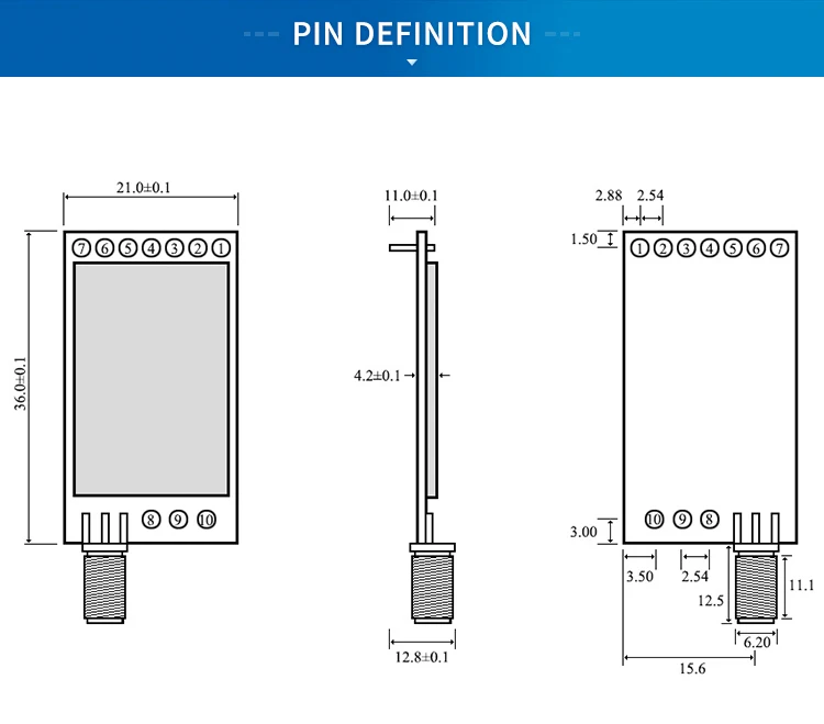 Ebyte E31-433T17D 433MHz 17dBm 2km Long Range Narrow band nb-IoT RF Transceiver Module wireless - ANKUX.COM