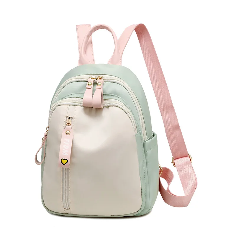 

Waterproof Multifunction Oxford Daypack Lightweight Shoulder Bag mini Daypack Women Travel Backpack Small for Girl Women, As shown in the pictures