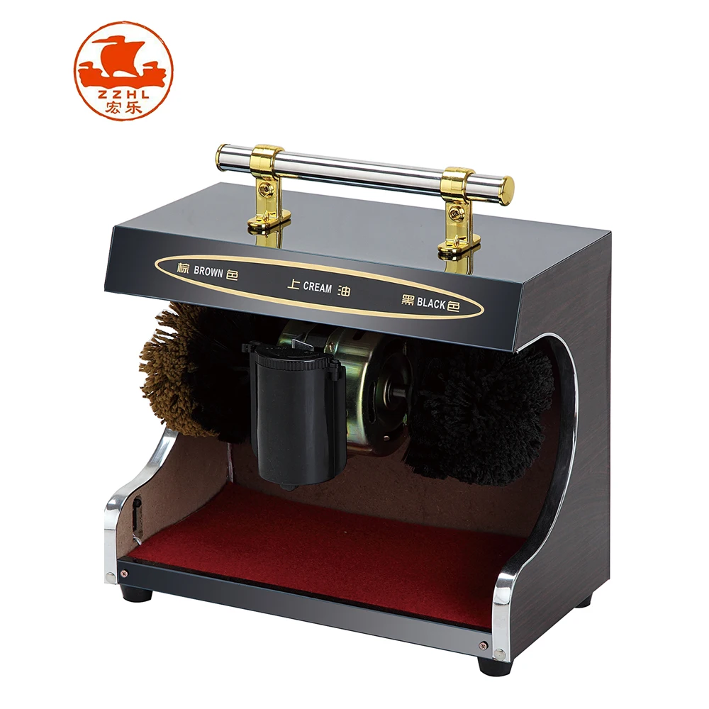 Auto Shoe Polish Machinery Shoe Polisher For Home Use And Hotel Low
