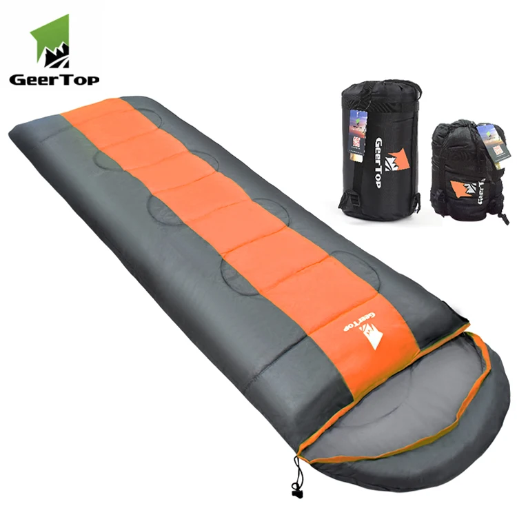 Geertop custom printed waterproof dropship ultra light weight down sleeping bag for cold weather